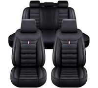 DuanRQ Set Completo Coprisedili in Pelle per Mini Cabrio (2005-2009), Protezioni per Sedili Auto Impermeabili Coprisedili Anteriori e Posteriori 5 Posti