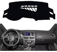 DuanRQ Tappetino per cruscotto Auto per Audi A5 B8 2008-2016, Cruscotto Copertura Zerbino AntiGraffio Copri cruscotto Dash Board Mat Protezione Solare
