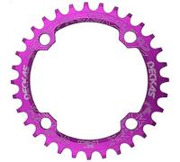 DUANSIYU Corone per Bicicletta 104BCD Rotondo Stretto Largo MTB Mountain Bicicletta 32T 34T 36T 38T Parti Piastra Dente Singolo 104 BCD