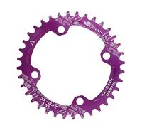 DUANSIYU Corone per Bicicletta 104bcd Round/Oval 32T/34T/36T/38T Guarnitura MTB con Corona Stretta e Larga