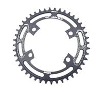 DUANSIYU Corone per Bicicletta 110 BCD 110BCD Corona for Bici da Strada, Stretta e Larga(110BCD 4claws 44T)