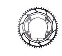 DUANSIYU Corone per Bicicletta Offset Interno Corona Tonda 110BCD Bici da Strada in Carbonio 12v 12 velocità(60T)