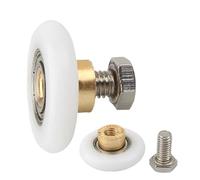DUANSIYU Rotelle Box Doccia 1/2/4 Pezzi Rullo for Porta Cabine Doccia Puleggia Rullo for Cabina Doccia/Runner/Ruote/Pulegge Diametro 20/23/25/27mm Ricambi Box Doccia Rotelle(23mm,1pcs)