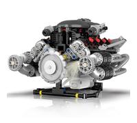 DUANT Morsetto motore per adulti, 689 pezzi, modello motore mini V8 funzionante, progetto di costruzione menta, per ragazzi e ragazze di età compresa tra 8 e 14 anni