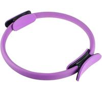 DUANxiaoyanK Anello per pilates, doppio manico, anello per pilates, yoga, anello per allenamento di resistenza, cerchio magico per fitness, per allenamento di base (viola)