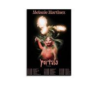 Duanyao Poster di Melanie, stampa artistica da parete su tela con copertina di Martinez Portals Tour con copertina musicale, per stanza, decorazione per camera da letto, 30 x 45 cm