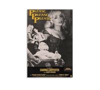 Duanyao Poster di Sabrina Carpenter Please Please Music, vintage con collage musicale, poster per stanza, decorazione artistica da parete per camera da letto, 30 x 45 cm