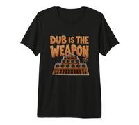 Dub Is The Weapon Reggae Sound System Maglietta Premium