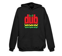 Dub Reggae Logo Tasca Marsupio Cappuccio - Rasta Bob Marley Rastafariano