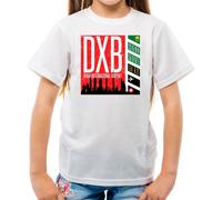 Dubai Aeroporto Codice - T-Shirt - Vacanza Dxb Aeroporto Uaw Medio Oriente