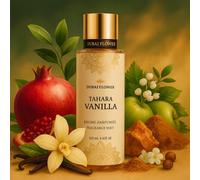 DUBAI FLOWER - TAHARA VANILLA SCENTED MIST 250ML - FRAGRANCE MIST Note di testa: Fruttate, verdiNote di cuore: Vaniglia, gelsomino, mughettoNote di fondo: Ambra, muschio, fava tonka- Tahara Vanilla di