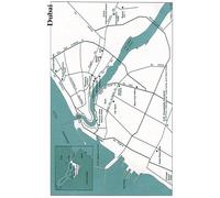Dubai Map Journal: Vintage Map Notebook