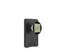 Dubai nella calligrafia araba Arte linguistica minimalista PopSockets PopWallet per MagSafe