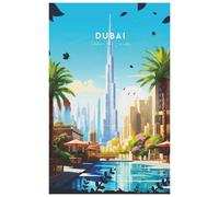 Dubai Notebook: Journal | Planner | Notebook | Sketchbook | Dubai | UAE | 100 Pages