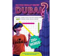 Dubai Word Search Puzzle Book: Word Searches with Easy-to-Read Print about Dubai’s Culture, Landmarks, and Lifestyle | 6x9 inches, 88 Pages | 30+ Fun ... Gift for Travel, Vacations, and Free Time