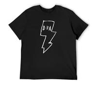 dubbel DFA Records T Shirt James Murphy LCD Soundsystem Punk Funk House Label Black M