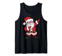 Dubbing - Babbo Natale con Bandiera USA Canotta