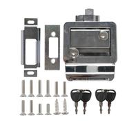 Dubbulon Catenaccio Porta RV - Accessorio Portatile Antifurto Robusto Per Utilizzo Intenso,Kit Per Sostituzione Catenacci Ingresso Trailer | per Autocarro Camion Esterno Campeggio Avventura Carico