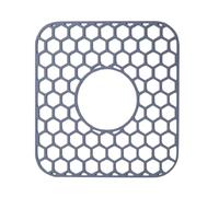 Dubbulon Proteggi Lavello,Rivestimento in Silicone Protettivo - Base con Scarico Centrale e Rivestimento a Nido d'Ape per Drenaggio Rapido, Accessori per Cucina per Casa, Bagno, Appartamento