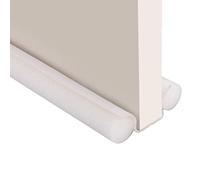Dubbulon Protezione Antispiffero sotto La Porta - Protezione Antispiffero Doppia | Blocca Spifferi per Finestre, Ferma Rumore del | Tappo Sigillante Isolante Antipolvere per Aria Fredda da 93 Cm