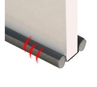 Dubbulon Protezione Antispiffero sotto La Porta - Protezione Antispiffero Doppia | Blocca Spifferi per Finestre, Ferma Rumore del | Tappo Sigillante Isolante Antipolvere per Aria Fredda da 93 Cm