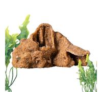 Dubbulon Tane Per Rettili | Tana Per Drago Barbuto In Resina Roccia Artificiale Per Terrario,Zona Termica Resina Piccola Accessori Vasca Decorativa Paesaggio Acquatico Per Animali Acquatici E Rettili