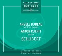 DUBEAU,ANGELE / KUERTI,ANTON Violin & Piano Music (CD)