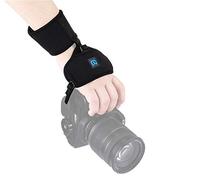 DUBENS Impugnatura per fotocamera per stabilizzare e proteggere la reflex, supporto imbottito per polso con cinturino da polso, in neoprene di alta qualità per SLR/DSLR Canon, Nikon