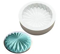 DUBENS Mousse stampo in silicone 3D Pan rotondo Origami stampo per dolci decorazione strumenti Mousse Machen Dessert Pan accessori stampi da forno