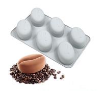 DUBENS Stampo in silicone per caffè e cacao a forma di mousse - Flessibile e durevole per cuocere fai da te, stampo per dessert creativi, mousse e decorazioni per torte