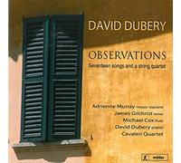 Dubery - Observations-17 Songs & A Str Qrt