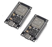 DUBEUYEW ESP32 ESP-32S ESP-WROOM-32 Scheda di sviluppo USB Type-C CH340C WiFi+Bluetooth Ultra-Low Power Dual Core ESP32-DevKitC-32 Scheda di espansione per Arduino (2PCS)