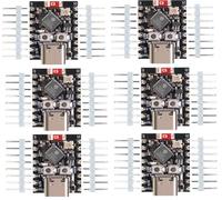 DUBEUYEW ESP32 ESP32-C3 Scheda di Sviluppo Mini ESP32 C3 Supporta WiFi Bluetooth Compatibile con Arduino (6 pezzi)
