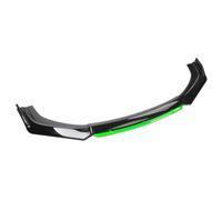 DUBHYYPS Auto Spoiler Frontali per Audi A6 Wagon C8 2018-2023,Anticollisione Paraurti Separatore Labbro Diffusore Piastra Protezione Carrozzeria Styling Accessori,Green