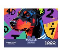 Dubin Puzzle 1000 Pezzi Pet Dog - Gioco Emozionante Serale, Materiale Premium, Ideazione Calma E Creativa - 70x50cm/1000pcs