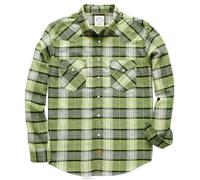 Dubinik® Camicia Flanella Uomo Invernale Camicia Uomo Flanella Cotone Western Cowboy con Bottone Automatico Vintage Quadri