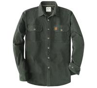 Dubinik® Camicia in Velluto A Coste Manica Lunga Taschino Termica Bottoni Automatici Lavoro Vintage Casual Camicia Uomo