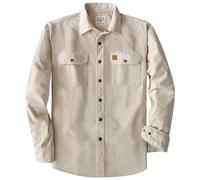 Dubinik® Camicia in Velluto A Coste Manica Lunga Taschino Termica Bottoni Automatici Lavoro Vintage Casual Camicia Uomo