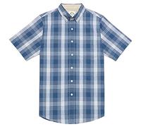Dubinik® Camicia Uomo Manica Corta Casual con Bottoni Camicia Maniche Corte Uomo 100% Cotone Regular Fit