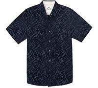 Dubinik® Camicia Uomo Manica Corta Casual con Bottoni Camicia Maniche Corte Uomo 100% Cotone Regular Fit