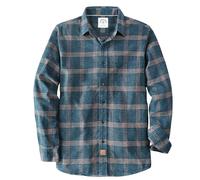 Dubinik® Camicie Flanella Uomo Camicia Flanella Uomo Quadri Camicia a Maniche Lunghe in Pile dalla Regular Fit