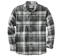 Dubinik® Camicie Flanella Uomo Camicia Flanella Uomo Quadri Camicia a Maniche Lunghe in Pile dalla Regular Fit