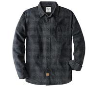 Dubinik® Camicie Flanella Uomo Camicia Flanella Uomo Quadri Camicia a Maniche Lunghe in Pile dalla Regular Fit