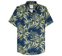Dubinik® Camicie Hawaiane Stampate da Uomo Spiaggia Aloha Camicia Hawaiana Tropicale Vacanze Estive Camicia Uomo Manica Corta