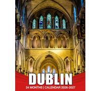 Dublin Calendar 2026 - 2027: Large Print Monthly Planner for Easy Reading and Clear Organization Including US Holidays and To Do Lists