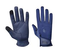 Dublin Everyday Softback Guanti da equitazione, blu navy, extra large/9