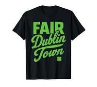Dublin Town Dublin City St Patricks Day Irlanda Eire Irlandese Maglietta