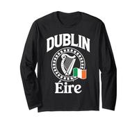 Dublino Éire Travel City Heritage Experience Maglia a Manica