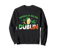 Dublino, Irlanda, San Patrizio, Festeggiamento, Vintage Felpa