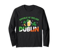 Dublino, Irlanda, San Patrizio, Festeggiamento, Vintage Maglia a Manica